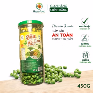 Đậu Hà Lan Mix 5 Vị Hộp 450G Thơm Ngon, Giòn Tan Đồ Ăn Vặt Cho Mẹ Và Bé D07 - Lady'S Passion