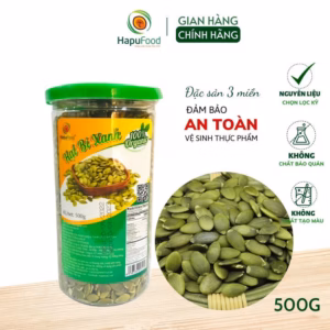 Hạt Bí Xanh Ấn Độ Hũ 500G, Dinh Dưỡng, Thơm Ngon H01 - Lady'S Passion