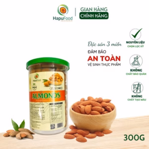 Hạt Hạnh Nhân Mỹ Vỏ Bơ Mỏng Hũ 300G, 400G Dinh Dưỡng, Thơm Ngon H02 - Lady'S Passion