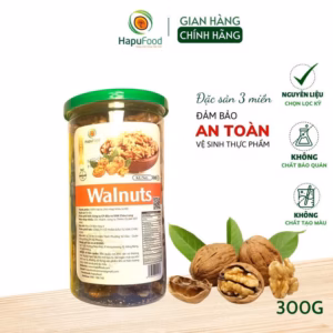 Hạt Óc Chó Mỹ Tách Vỏ Ăn Liền Hộp 300G Thơm Ngon Dinh Dưỡng H03 - Lady'S Passion