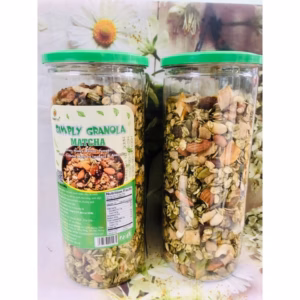 Simply Granola Nguyên Vị, Vị Matcha, Vị Phô Mai Hủ 500G Ăn Kiêng, Ăn Chay Tốt Cho Sức Khỏe Nc02 - Lady'S Passion
