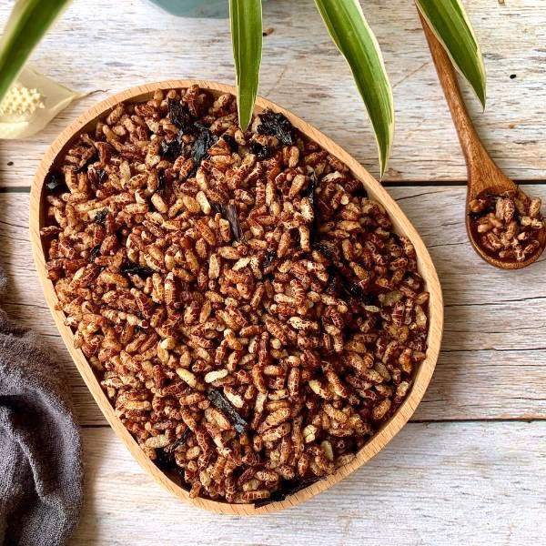 Gạo Lứt Rong Biển Sấy Khô Ăn Liền Túi 200G, Thực Phẩm Ăn Kiêng Tốt Cs01 - Lady'S Passion - Ảnh 4