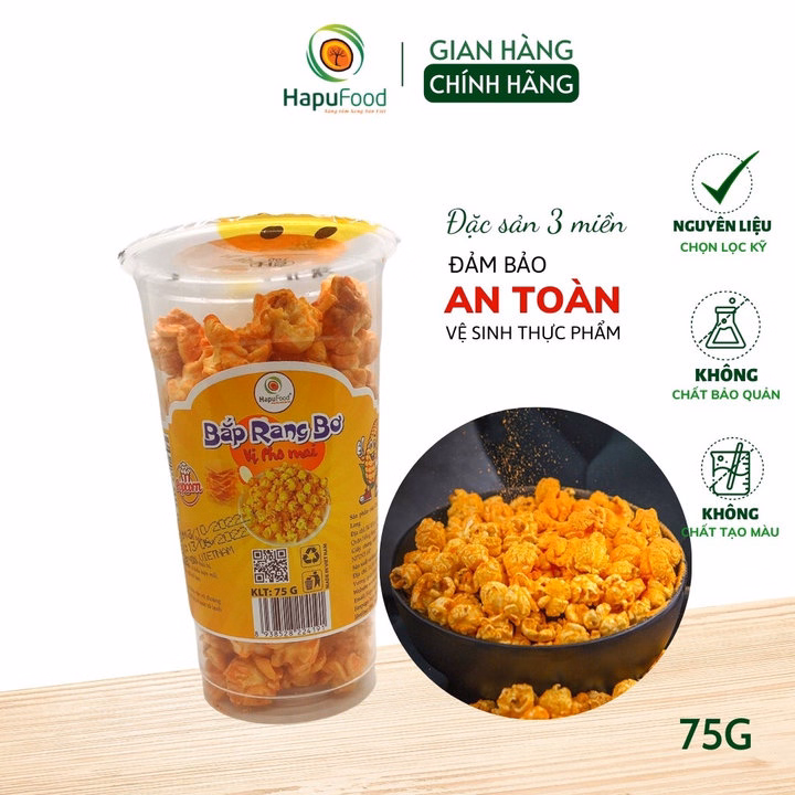 Bắp Rang Bơ Nhiều Vị Giòn Tan Thơm Ngon Hủ 75G Av05 - Lady'S Passion - Ảnh 4