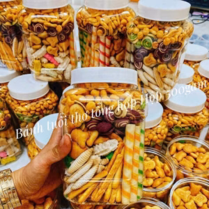 Bánh Quy Mặn Ngọt, Siêu Phẩm Gây Thương Nhớ Của Tuổi Thơ 500G - Winnie House