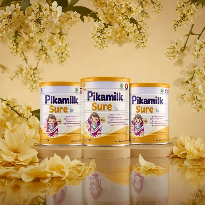 [Combo 3 Hộp} Sữa Pikamilk Sure Phát Triển Chiều Cao, Não Bộ, Tăng Cường Hệ Miễn Dịch Cho Bé Trên 36 Tháng Tuổi-Pikamilk - Ảnh 4