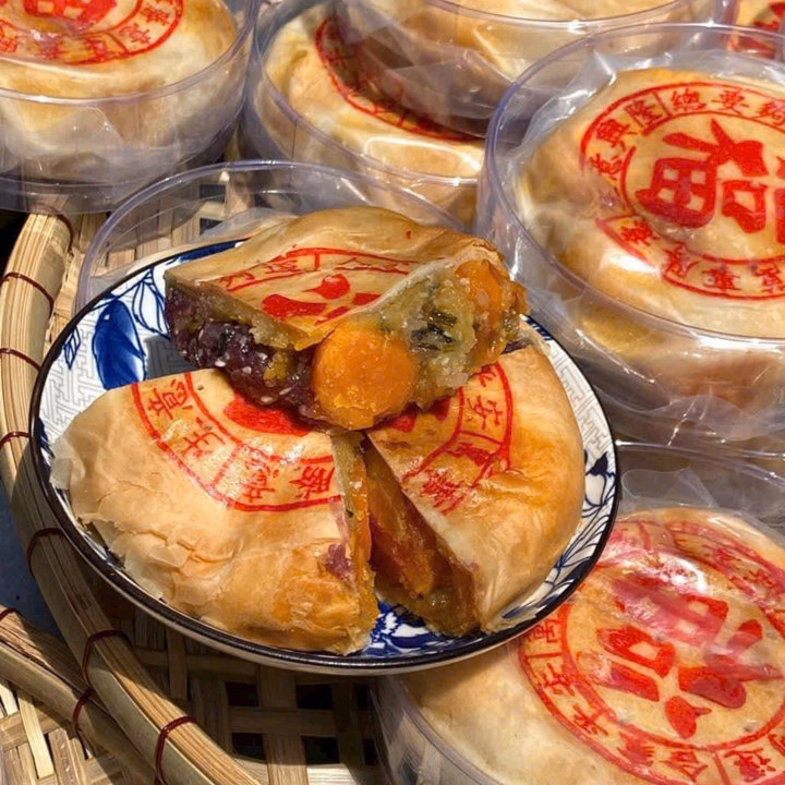 Bánh Pía Đậu Xanh Khoai Môn Mỡ Hành - Ngon Như Mơ 600G - Winnie House - Ảnh 2