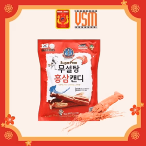 Kẹo Hồng Sâm Hàn Quốc Không Đường Đỏ 500G - Ginseng House