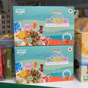 Gia Vị Rắc Cơm Thuyền Xưa Ăn Dặm Cho Bé Từ 1 Tuổi Nguyên Liệu Thiên Nhiên Hộp 15 Gói Đủ Vị L018 - Lady'S Passion