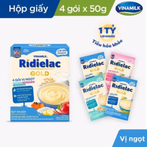 Bột Ăn Dặm Ridielac Gold Cho Bé Từ 6-24 Tháng Hộp 4 Gói Vị Ngọt L028 - Lady'S Passion
