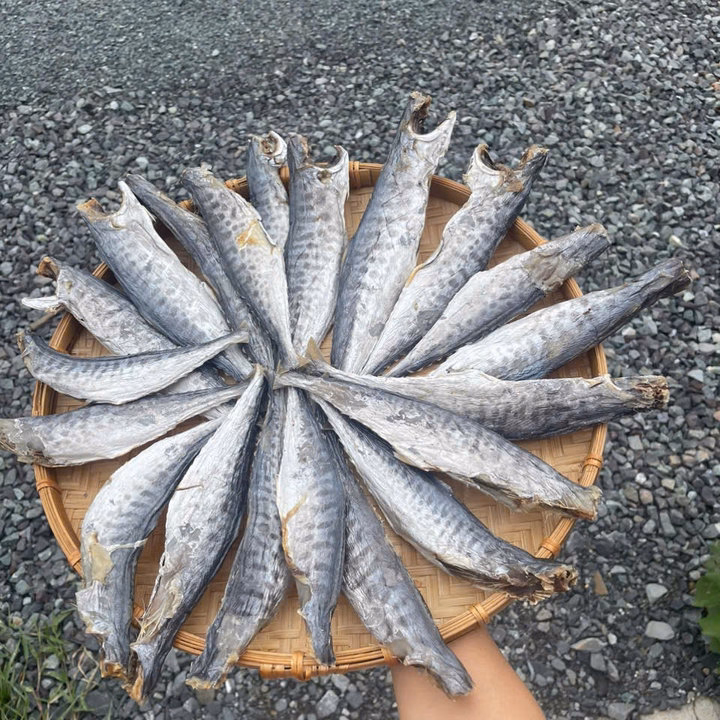 Khô Cá Thu Nguyên Con Ướp Mặn - Vựa Khô Bến Tre - Ảnh 2