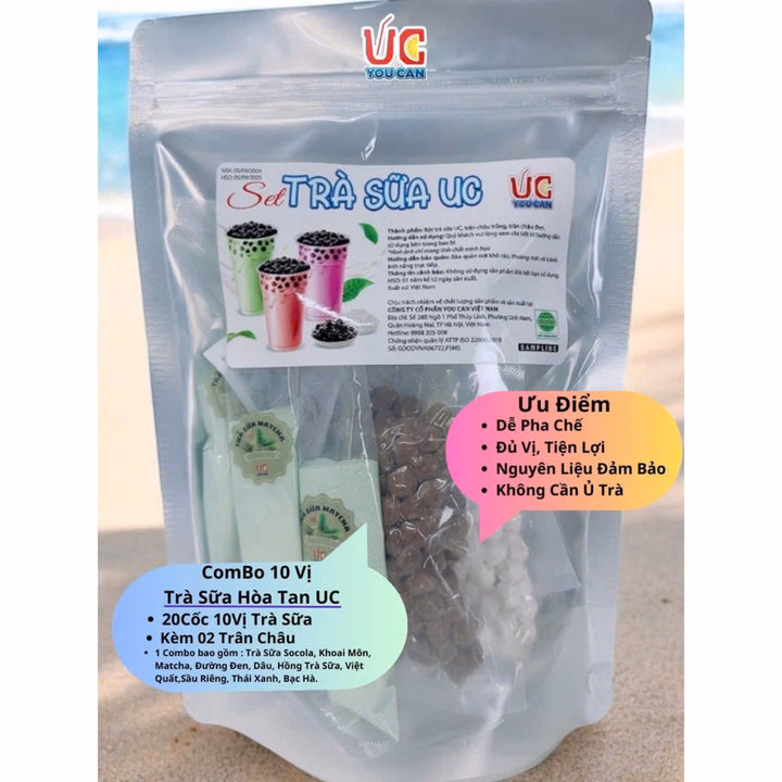 Combo 10 Vị 20 Gói Trà Sữa Hòa Tan, Dễ Pha Chế Tại Nhà - Lady'S Passion - Ảnh 4