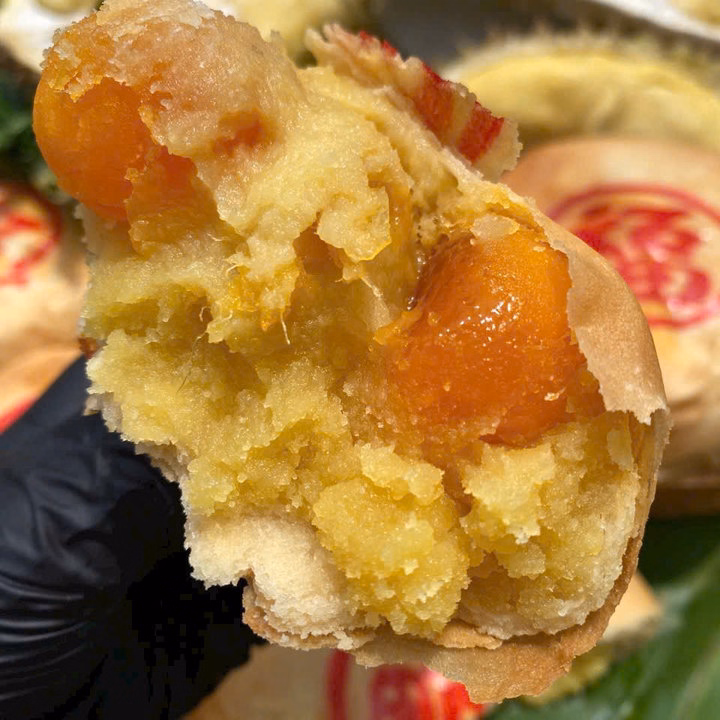 Bánh Pía Đậu Xanh Sầu Riêng 8 Trứng - Hương Vị "Gây Nghiện" 600G - Winnie House - Ảnh 4