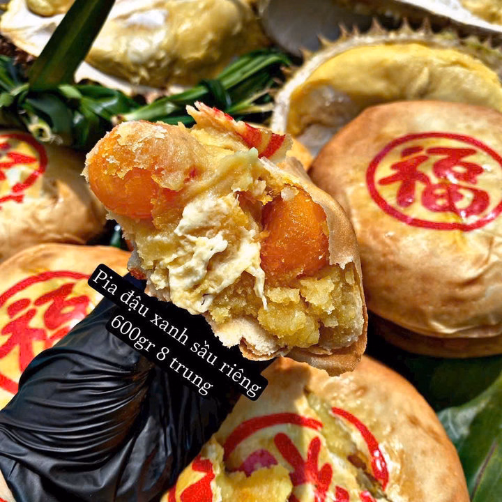 Bánh Pía Đậu Xanh Sầu Riêng 8 Trứng - Hương Vị "Gây Nghiện" 600G - Winnie House - Ảnh 5