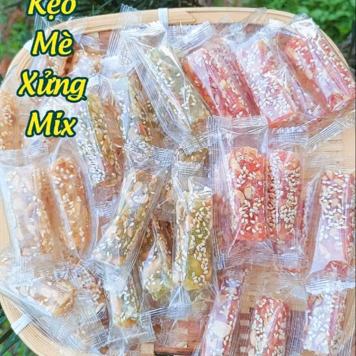 Kẹo Mè Xửng Mix Vị: Hương Vị Miền Tây Thu Bé Trong Từng Viên Kẹo 500G - Winnie House - Ảnh 4