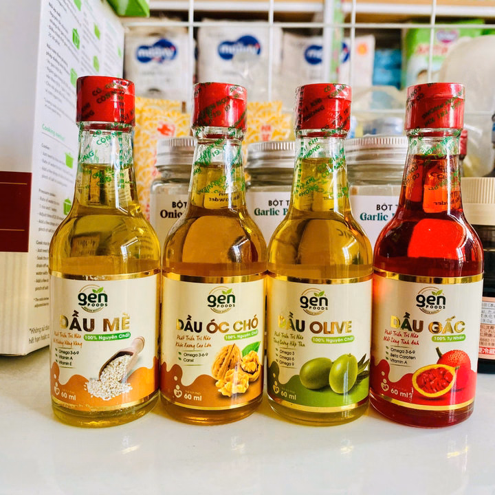 Dầu Óc Chó Nguyên Chất Gen Food Giàu Dinh Dưỡng Cho Bé Chai 60Ml L066 - Lady'S Passion - Ảnh 2