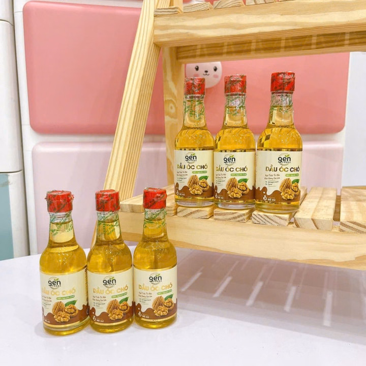 Dầu Óc Chó Nguyên Chất Gen Food Giàu Dinh Dưỡng Cho Bé Chai 60Ml L066 - Lady'S Passion - Ảnh 3