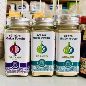 Gia Vị Hữu Cơ Organic Bột Hành, Bột Tỏi Cho Bé Ăn Dặm Và Cả Gia Đình Hủ 50G L069 - Lady'S Passion