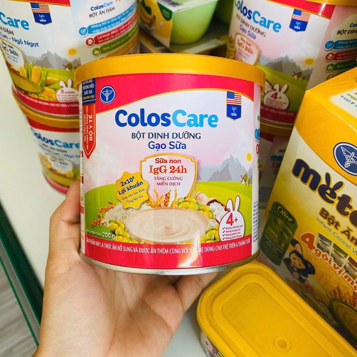 Bột Ăn Dặm Nutricare Coloscare Bổ Sung Sữa Non Và Dinh Dưỡng Cho Bé Yêu Lon 200G L070 - Lady'S Passion - Ảnh 3