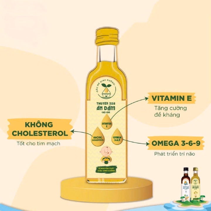 Dầu Mè Ăn Dặm Cho Bé Thuyền Xưa Nguyên Liệu 100% Hạt Tự Nhiên Chai 65Ml L075 - Lady'S Passion - Ảnh 3