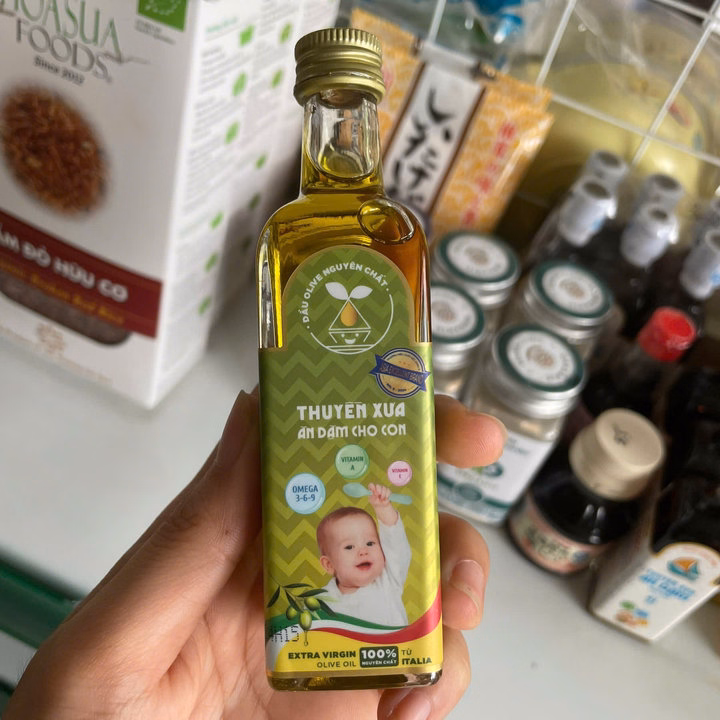 Dầu Olive Ăn Dặm Cho Bé Thuyền Xưa Nguyên Liệu 100% Hạt Tự Nhiên L076 - Lady'S Passion - Ảnh 5