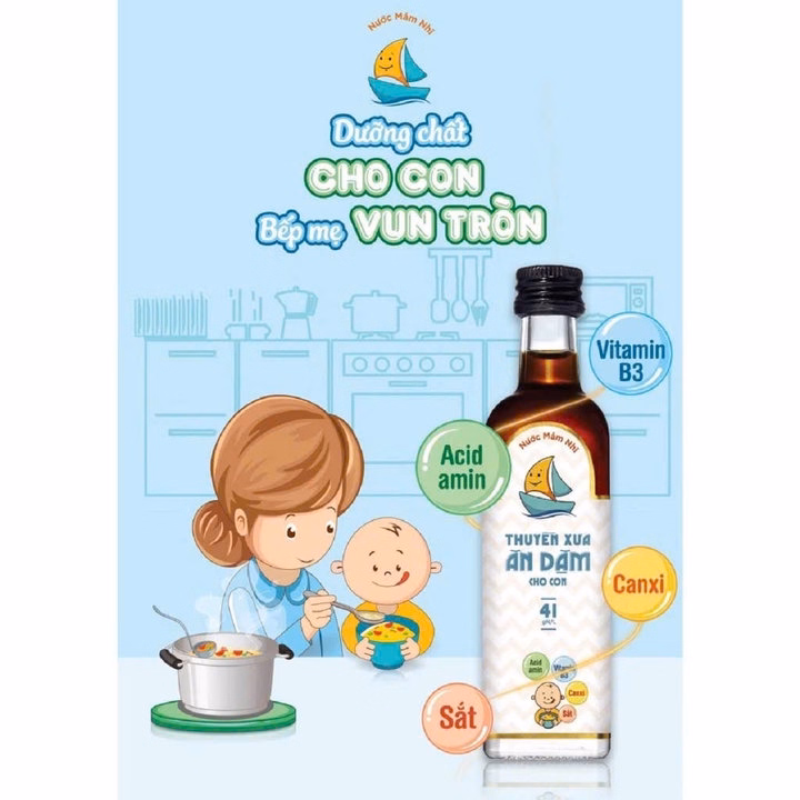 Nước Mắm Nhĩ Thuyền Xưa Ăn Dặm Cho Bé 41 Độ Đạm Chai 65Ml L078 - Lady'S Passion - Ảnh 4