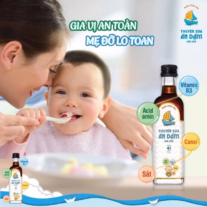 Nước Mắm Nhĩ Thuyền Xưa Ăn Dặm Cho Bé 41 Độ Đạm Chai 65Ml L078 - Lady'S Passion - Ảnh 5