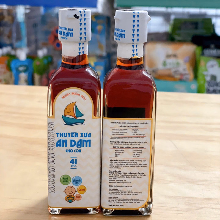 Nước Mắm Nhĩ Thuyền Xưa Ăn Dặm Cho Bé 41 Độ Đạm Chai 65Ml L078 - Lady'S Passion - Ảnh 8