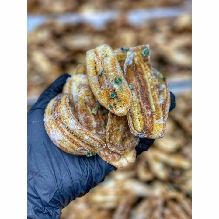 Chuối Sấy Mỡ Hành Cốt Dừa, Hương Vị Quê 350G - Winnie House - Ảnh 7