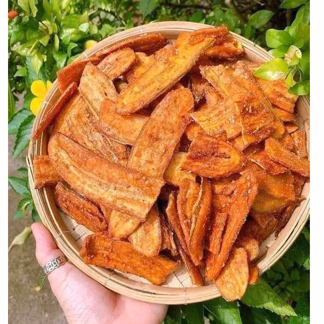 Chuối Sấy Mè Gừng Giòn Ngọt Ngon Khó Cưỡng 500G - Winnie House - Ảnh 3