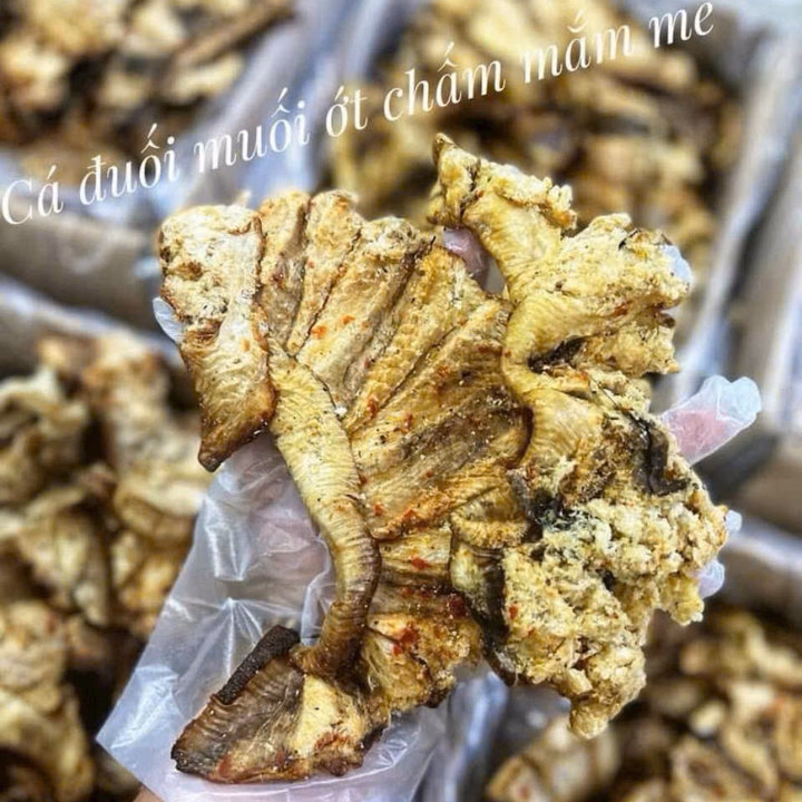 Khô Cá Đuối Muối Ớt Chấm Mắm Me 330G - Winnie House - Ảnh 2