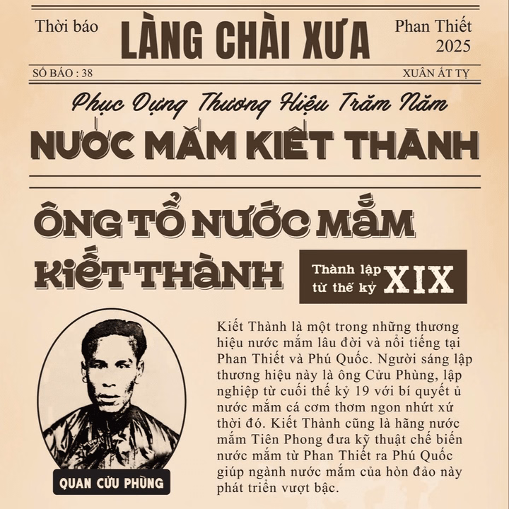 01 Chai Nước Mắm Kiết Thành Thơm Ngon Nhứt Xứ 500Ml Cốt Nhỉ 40 Độ Đam Nguyên Chất - Nước Mắm Tĩn - Ảnh 6