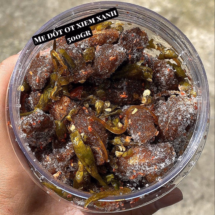 Mê Dốt Muối Ớt Xiêm Xanh, Ăn Một Lần Là Ghiền 500G - Winnie House - Ảnh 2