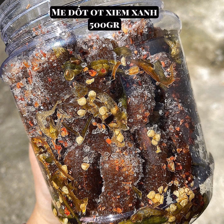 Mê Dốt Muối Ớt Xiêm Xanh, Ăn Một Lần Là Ghiền 500G - Winnie House - Ảnh 3