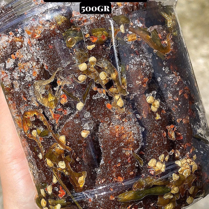 Mê Dốt Muối Ớt Xiêm Xanh, Ăn Một Lần Là Ghiền 500G - Winnie House - Ảnh 4