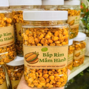 Bắp Rim Mắm Hành - Ăn Vặt "Bá Cháy" 500G - Winnie House
