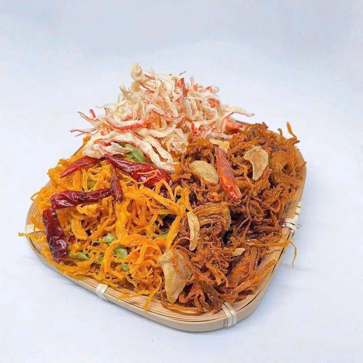 Khô Mix 3 Vị - Bộ Ba Siêu Ngon 350G - Winnie House - Ảnh 2