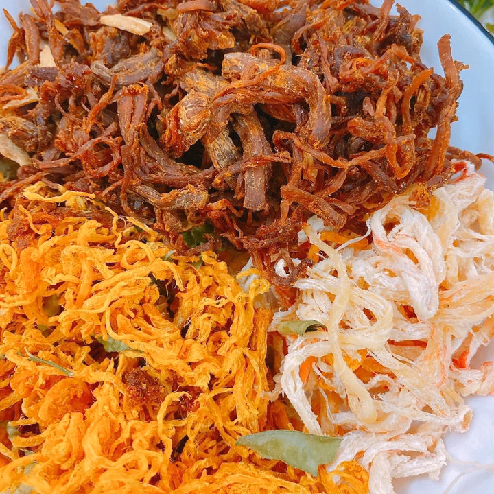 Khô Mix 3 Vị - Bộ Ba Siêu Ngon 350G - Winnie House - Ảnh 3