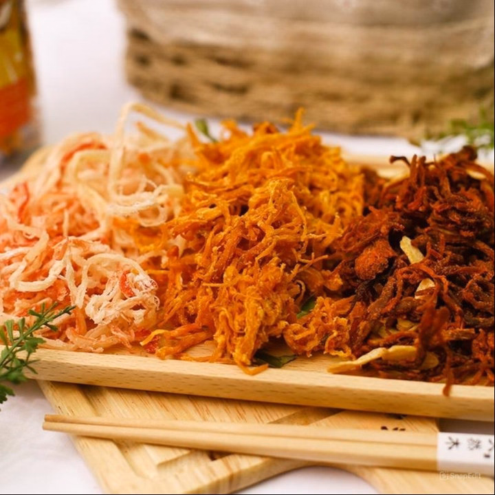 Khô Mix 3 Vị - Bộ Ba Siêu Ngon 350G - Winnie House - Ảnh 4