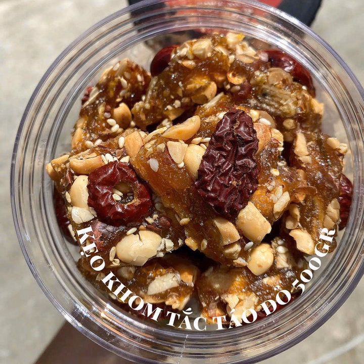 Kẹo Dẻo Khóm Tắc Táo Đỏ: Món Ăn Vặt Siêu Ngon 500G - Winnie House - Ảnh 3