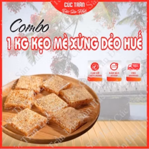 1 Kg ( 5 Gói ) Mè Xửng Dẻo Huế, Dẻo, Dai Trọn Vị, Thơm Ngon, Ăn Là Ghiền, Đặc Sản Huế - Ctb808