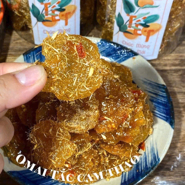 Mứt Tắc Mật Ong Cam Thảo Rất Tốt Cho Sức Khỏe 500G - Winnie House - Ảnh 2