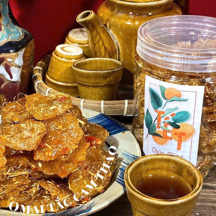 Mứt Tắc Mật Ong Cam Thảo Rất Tốt Cho Sức Khỏe 500G - Winnie House - Ảnh 6