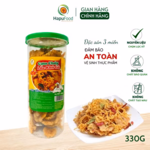 Cơm Cháy Mắm Hành Lắc Khô Gà Hộp 330G Cs02 - Lady'S Passion