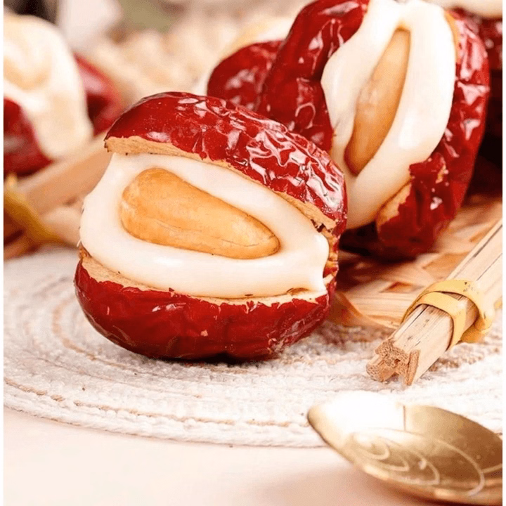 Táo Đỏ Tân Cương Kẹp Sữa Lạc Đà Hạt Điều Thơm Ngon Bổ Dưỡng Hàng Loại 1 Tốt Cho Sức Khỏe Ctb823 - Bechip - Ảnh 8