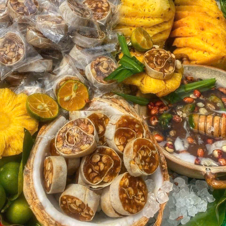 Khóm Cuộn Sên Tắc - Vị Chua Ngọt Cay Nồng Độc Đáo 500G - Winnie House - Ảnh 4