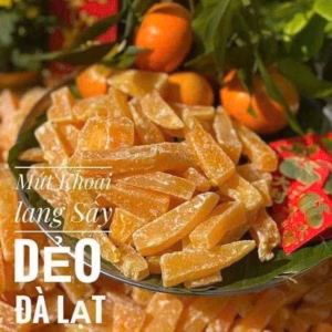 Mứt Khoai Lang Sấy Dẻo Đà Lạt 500G - "Đặc Sản" Tết Ngọt Ngào - Winnie House