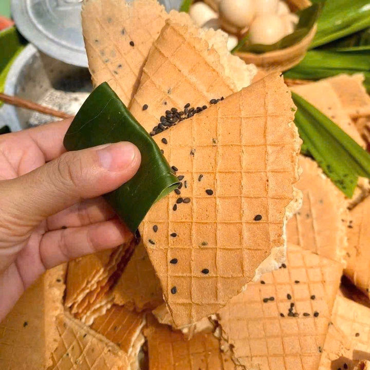 Bánh Kẹp Nướng Truyền Thống Nhà Lò, Một Bầu Trời Tuổi Thơ 250G - Winnie House - Ảnh 2