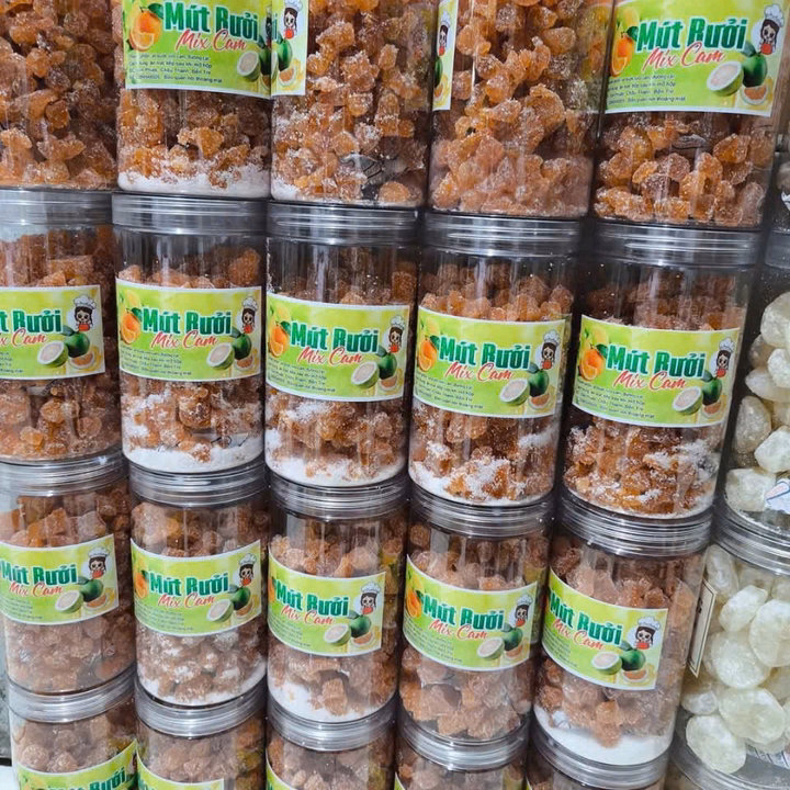 Mứt Vỏ Bưởi Cam Sấy - Món Quà Sức Khỏe Ý Nghĩa 500G - Winnie House - Ảnh 4