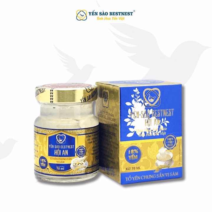 Yến Sào Bestnest Hội An - Hũ Yến Chưng Sẵn Nhân Sâm 18% - Hũ 70Ml - Ảnh 3