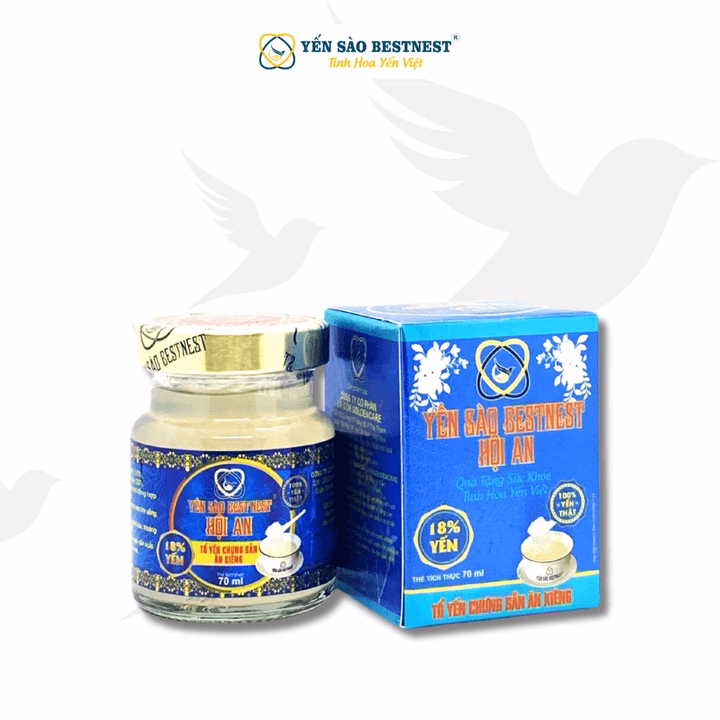 Yến Sào Bestnest Hội An - Hũ Yến Chưng Sẵn Đường Ăn Kiêng 18% - Hũ 70Ml - Ảnh 3